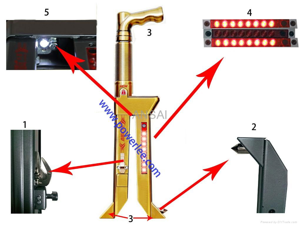 AS-WL-6 Car pedal lock