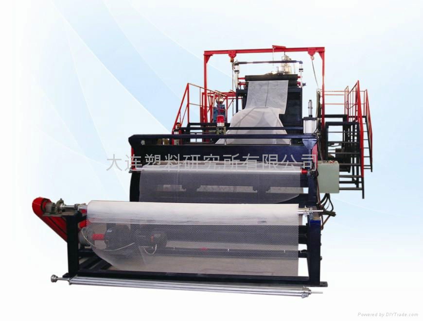 Plastic square net production line 4