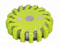 GREEN RECHARGEABLE PORTABLE 16 LED POWER FLARE 1