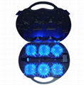 6-Pack 16 Led Hazard Lights Rechargeable