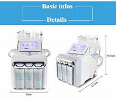 Newest H2-O2 Peel hydrogen oxygen facial microdermabrasion Machine/ skin care sm