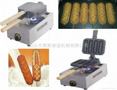 GAS hot dog maker/ French sausage machine/ Hot Dog Lolly Waffle maker machine