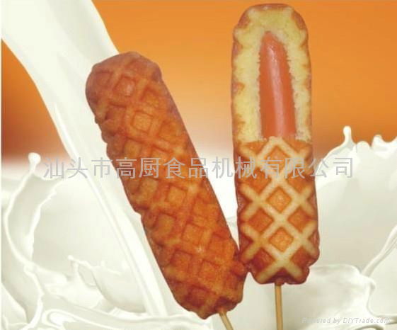 110V/220V with CE for 5 pcs hot dog machine / lolly waffle maker/ hot dog stick 3