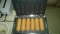 Electric 6 pcs French sausage machine/hot dog bread/ waffle iron