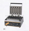 HOT 220v/ 110V hot dog machine,/ French sausage maker/Lolly Waffle maker 1