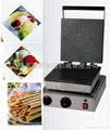 Electric square egg roll machine / cone