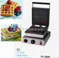 With recipe for square model for waffle maker, waffle oven/ 4 pcs for one time 1