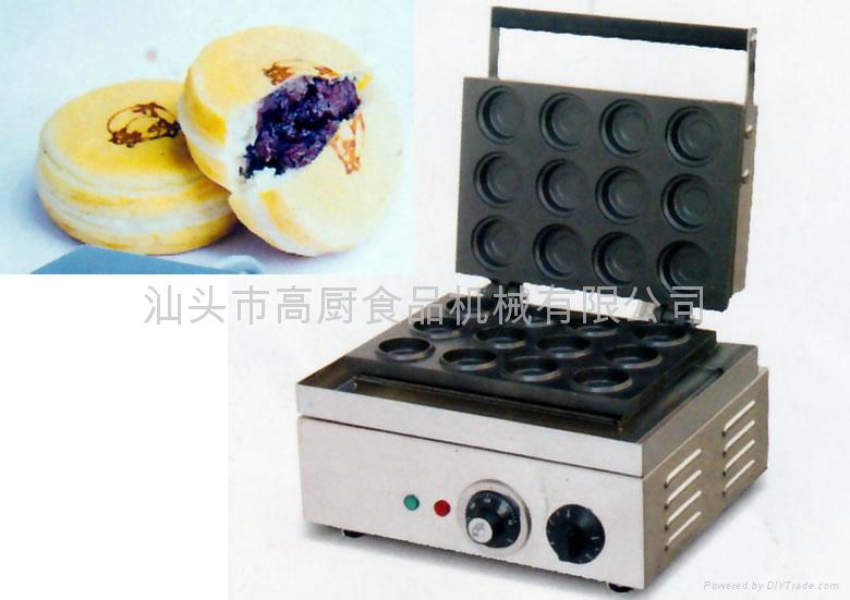 Electric 12- hole  cake baker/ waffle maker/ bean cake maker/ Snack equipment