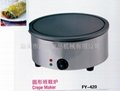 Electric French crepe making machine/