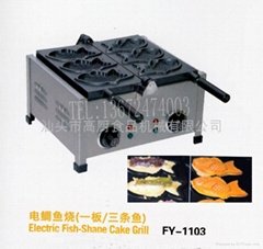 電熱鯛魚燒機 一板三條 