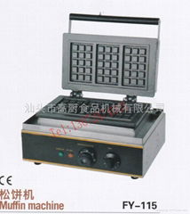 Electric waffle maker machine/   snacks equipment machine