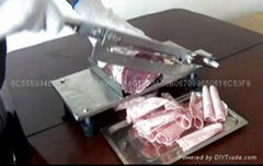 free shipping manual frozen meat slicer / galantine cutter / Root slicer