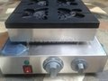 110V / 220v Electric fancy waffle maker machine butterfly shapes 2