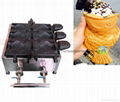 Gas type Ice cream Taiyaki making machine Fish cone Taiyaki maker