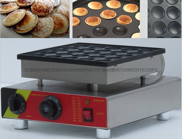 Export to Saudi Arabia Electric 220v 110v poffertjes maker Pancake maker 4