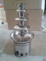 60cm 4 Tier Commercial Chocolate Fountain Stainless Steel  1