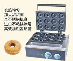  Good quality with CE 12 Holes Waffle Machine Sweet Donuts Making Machine