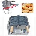 Electric 220v/110v 3 pcs Fish waffle maker Japanese style Taiyaki 4