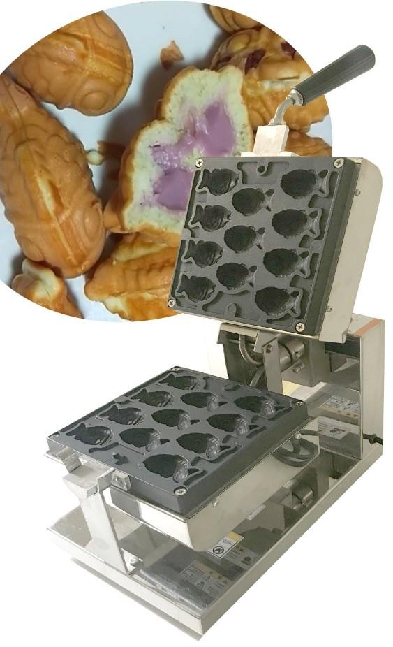 110v 220v Mini Taiyaki Maker Machine Goldfish Waffle maker 11 pcs / plate
