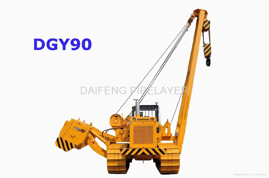 Sideboom for pipeline lifting/laying/carrying 2