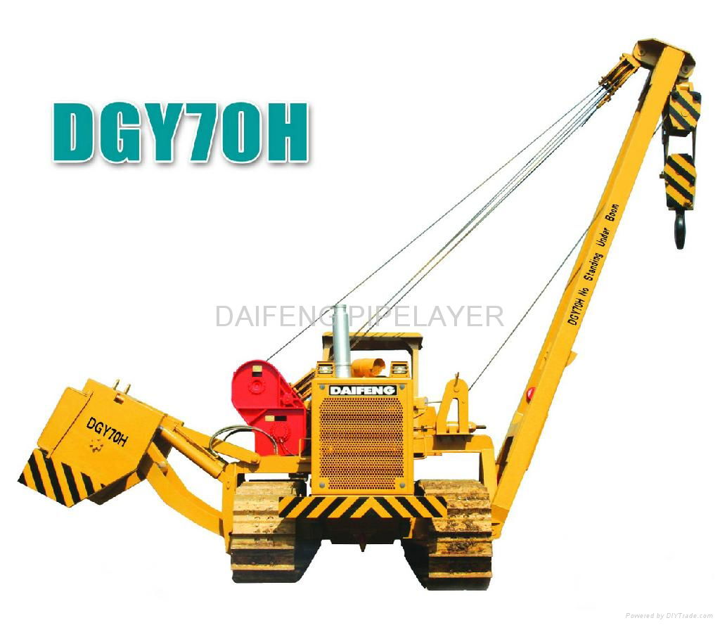 DGY90 90ton Pipelayer for pipeline construction machine 4