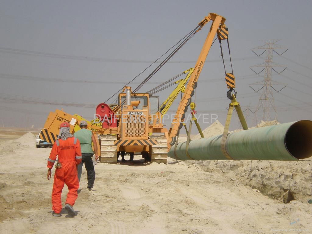 pipeline construction machine