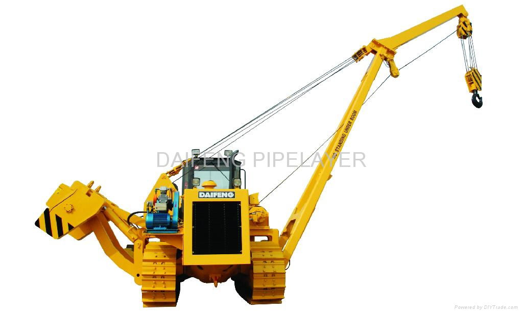 pipeline construction machine