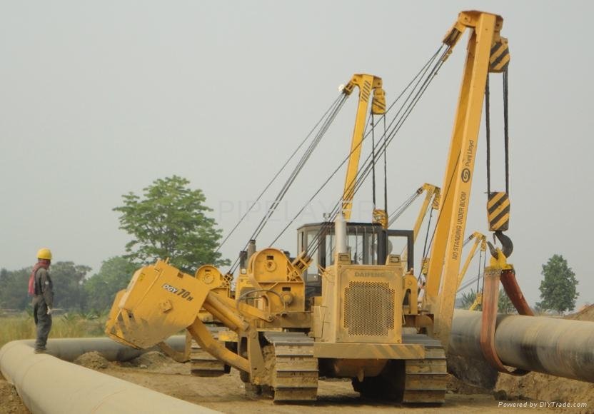 70 Ton Hydraulic Pipelayer for pipe line laying