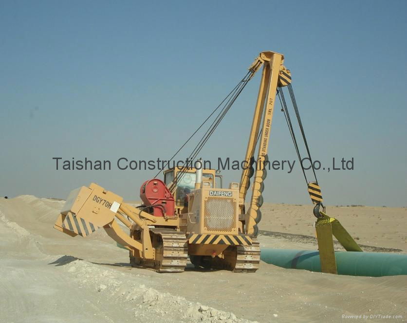 DGY90 90ton Pipelayer for pipeline construction machine 3