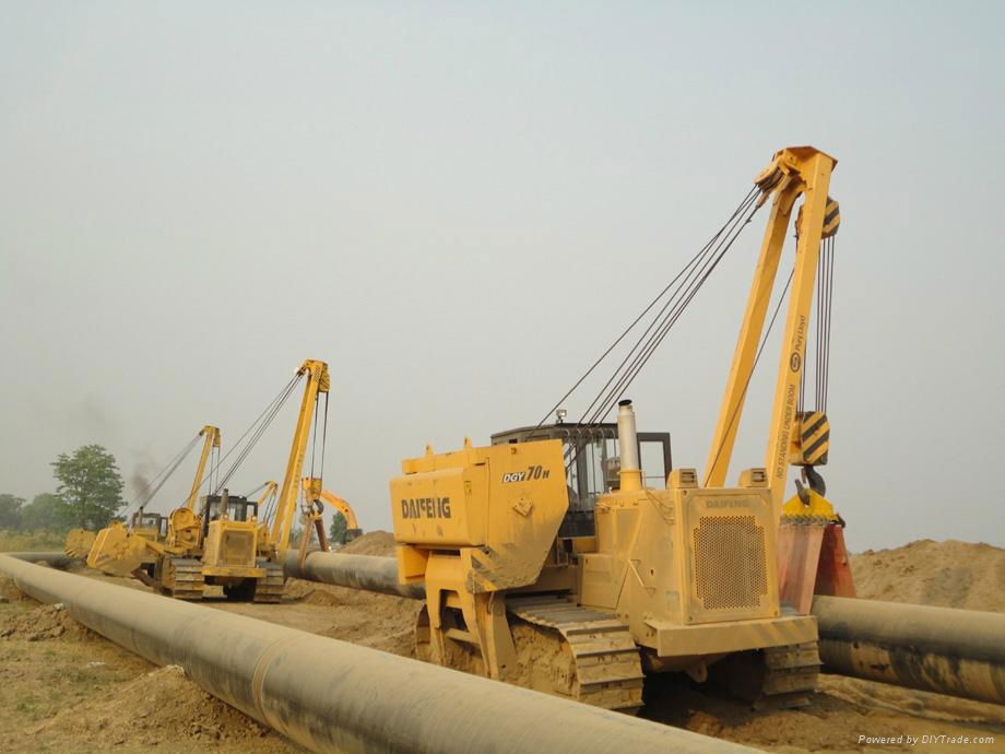 70 Ton Hydraulic Pipelayer for pipe line laying 2