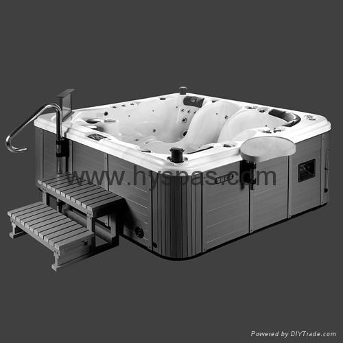 Acrylic Material and Combo Massage (Air & Whirlpool) massage bathtu 2