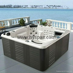 Hot sale Outdoor pool spa sex massage above ground plastic swimming pool