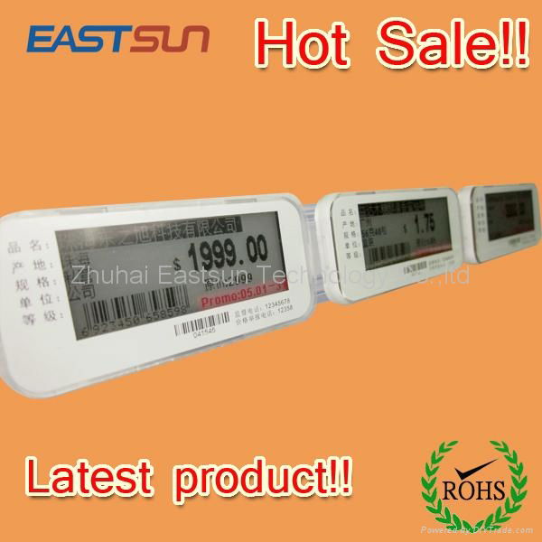 2.8 inch E-Paper Electronic Shelf Label Price Tag For Retail Supermarket 2