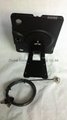 360 degree rotating display Holder with cable lock for tablet pc pad 1/2/3/4/air
