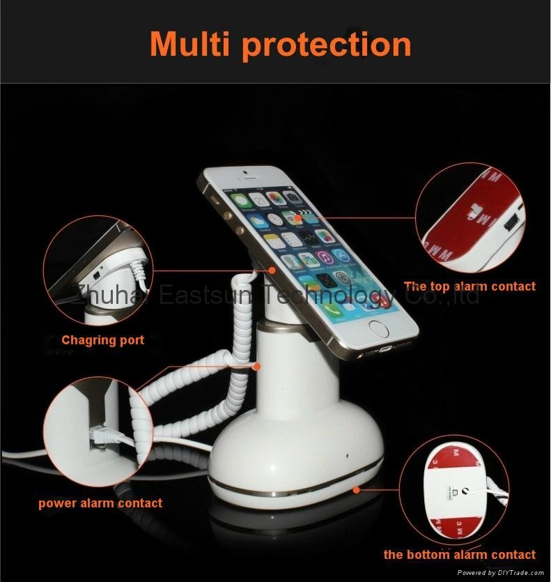 Factory Price security anti-theft display stand for Samsung Iphone cell phone