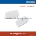  RFID UHF upgrade PIN with EAS security anti-theft tag for Clothing store