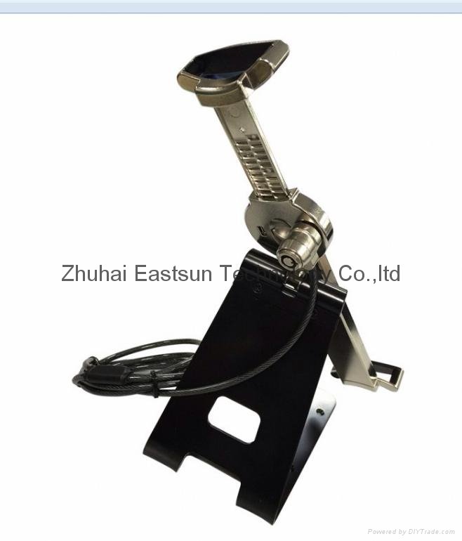 Adjustable Anti-theft display lock stand fit to 7'' to 10'' tablet pcs 3