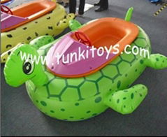 aqua water boat bumper kids electric boat