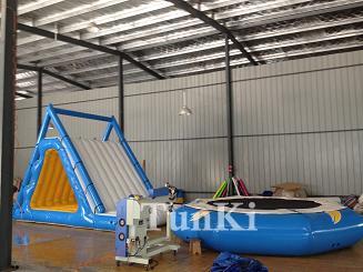 inflatable iceberg water climbing water park