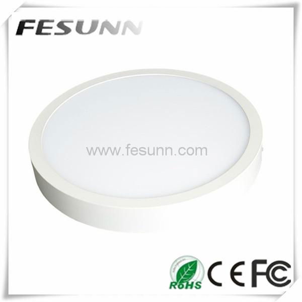 6W 12W 18W 24W White surface mounted round led panel light