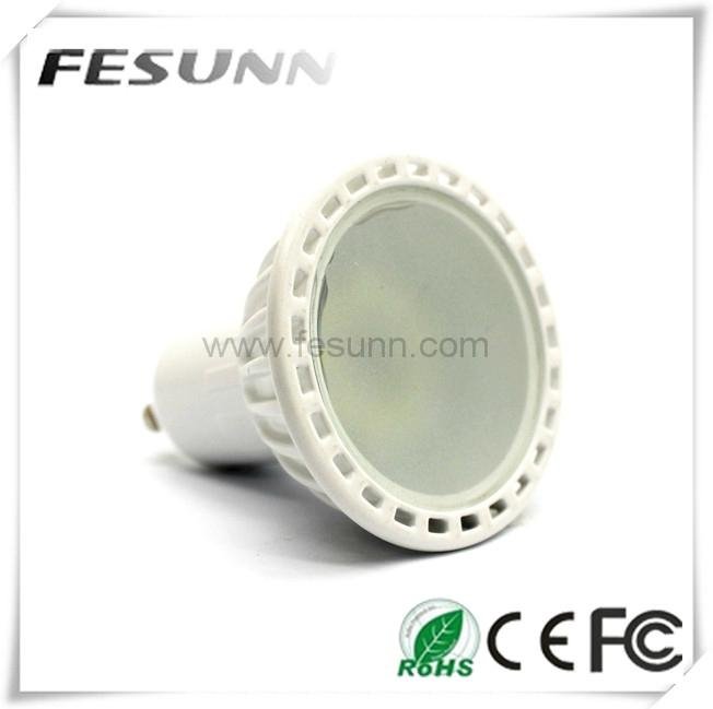 5W LED SMD Spotlight bulbs with white lamp shell 2