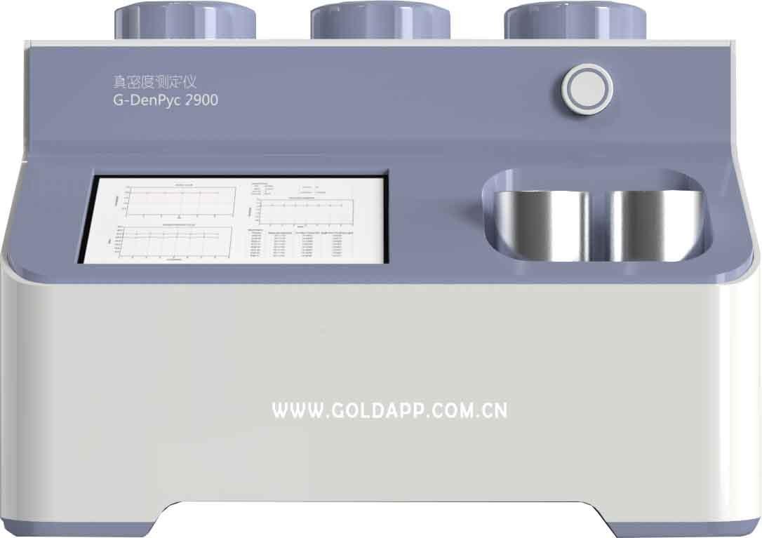 gas pycnometer real density analyser by helium or nitrogen