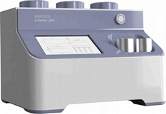 G-DenPyc 2900 true density analyzer by gas pycnometer method