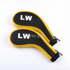 Golf Iron Zipper Head Covers