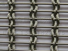 Architectural stainless steel decorative mesh