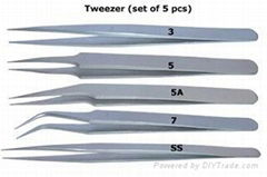 Jewellers Tweezers-Stainless steel