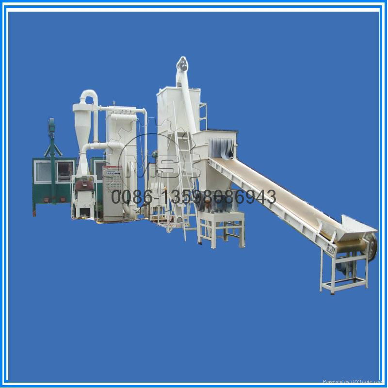 Waste printed circuit board recycling machine/ pcb recycling line