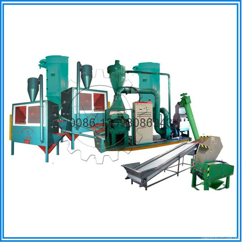 Waste printed circuit board recycling machine/ pcb recycling line 2