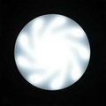 Spiral arm light led aluminum base plate fluorescent replacement