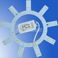 Star/Gear/Sunflower/Ring Shapes led aluminum base plate-fluorescent replacement